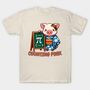 Pi day pig T-Shirt